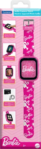 LEXIBOOK Barbie Digital und Fitness Armbanduhr mit Mediaplayer und Kamera - Smartwatches für Kinder ab 4 Jahren, mit Mediaplayer, Kamera und Schrittzähler – ideal für aktives Spielen und Lernen!