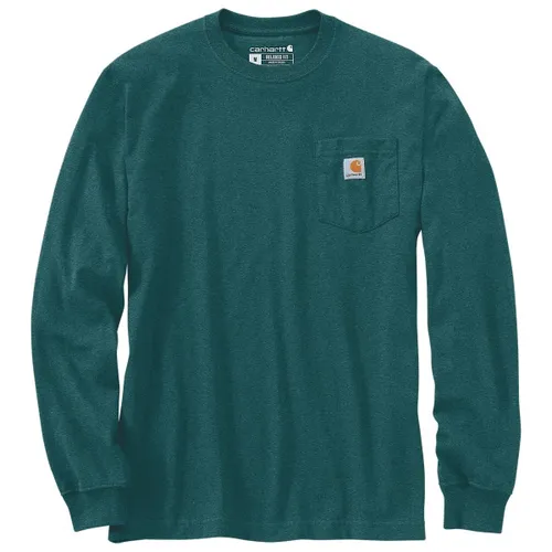 Carhartt Mountain Graphic T-Shirt Longsleeve XXL Blau in grün von Carhartt