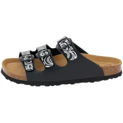 Lico Pantolette Bioline Lady Soft Pantolette schwarz 39 EU - Pantoletten in Größe 39, schwarz mit bequemer Leder-Innensohle und Schnallenverschluss für optimalen Tragekomfort.