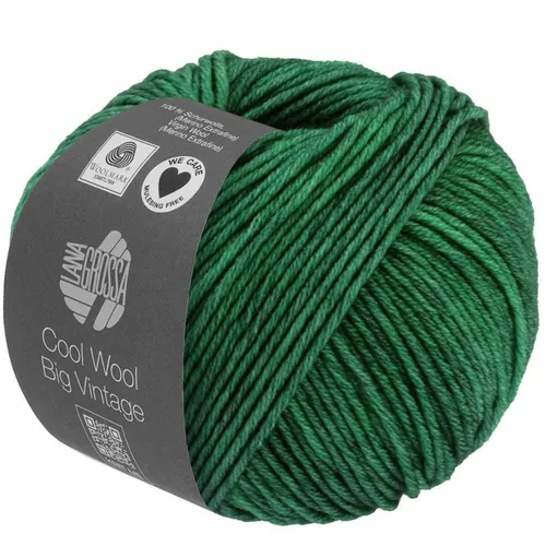 Wolle Kreativ! Lana Grossa - Cool Wool Big Vintage 7180 patinagrün 50 g