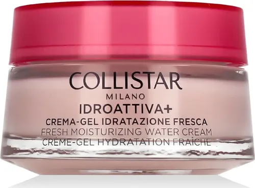 Collistar Idroattiva+ Fresh Moisturizing Water Cream 50 ml - Gesichtscremes - Leichte, feuchtigkeitsspendende Wassercreme für frischen Teint und intensive Hydratation den ganzen Tag.