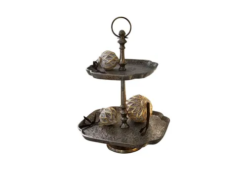 Loberon Etagere Lazmina in schwarz von Mirabeau