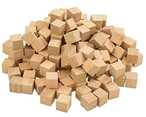 Betzold Lernspielzeug Holzwürfel - 150 Stück naturbelassen - Set aus 150 naturbelassenen Holzwürfeln, ideal für kreatives Spielen und die Förderung von Feinmotorik. Perfekt für Kinder ab 3 Jahren, um ihre Vorstellungskraft zu entfalten.