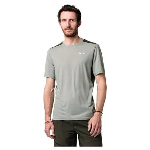 Salewa Puez Hybrid Dry T-Shirt Men, Shadow/5280, M - Hochwertiges T-Shirt für Herren, ideal für Outdoor-Aktivitäten, schnelltrocknend und atmungsaktiv für optimalen Komfort.