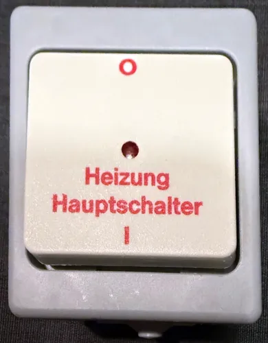 Kopp Heizungshauptschalter beleuchtet STANDARD, NEU & OVP✅