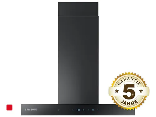 Samsung NK24N5703BM/UR Wandhaube 60 cm Black Steel - Dunstabzugshaube mit 722 m³/h Luftleistung, steuern Sie sie komfortabel über Ihr Kochfeld. Ideal für Abluft- oder Umluftbetrieb und sorgt für eine angenehme, gesunde Küche.