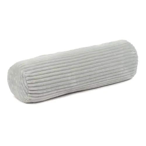 liebling Kissenrolle mit Cord-Optik, 70 x 22 cm, Silber