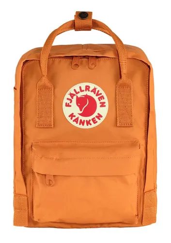 Fjällräven Kånken Mini spicy orange ONESIZE - Robuster Daypack aus strapazierfähigem Vinylon F, ideal für kleine Abenteurer und Erwachsene. Mit herausnehmbarem Sitzkissen und wandelbaren Gurten für flexibles Tragen.