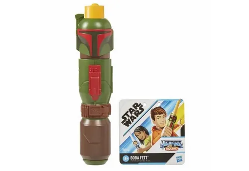 Hasbro Actionfigur F4053 Star Wars Lightsaber Squad Boba Fett Lichtschwert