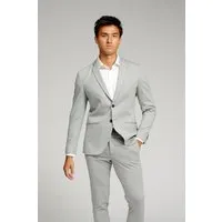 Performance Blazer Herren Hellgrau (Größe 54) – Stylischer Slim Fit Stretch Sakko - Sakkos für Herren – Bequemer Stretch-Blazer für optimalen Tragekomfort in Business und Freizeit, ideal kombinierbar für jeden Anlass.