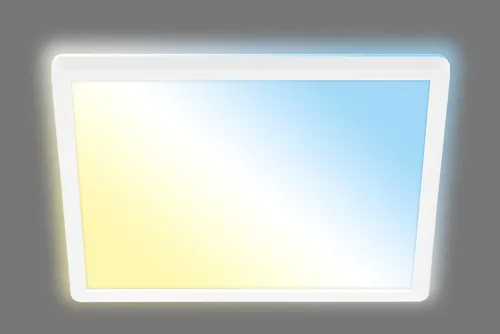 LED Deckenleuchte mit Fernbedienung und Dimmfunktion - Moderne Deckenleuchte, dimmbar mit Fernbedienung und anpassbarer Farbtemperatur von 2.700K bis 6.500K, ideal für Wohnzimmer, Büros oder Flure.