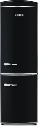 SEVERIN Retro Kombi No Frost schwarz RKG 8998 in schwarz von SEVERIN