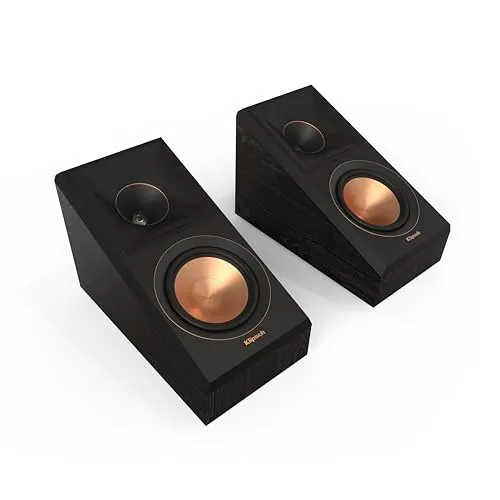 Klipsch Reference Premiere RP-500SA II Surround Lautsprecher - Ebenholz Schwarz, hochwertiger Surround-Lautsprecher für ein beeindruckendes Klangerlebnis im Heimkino.