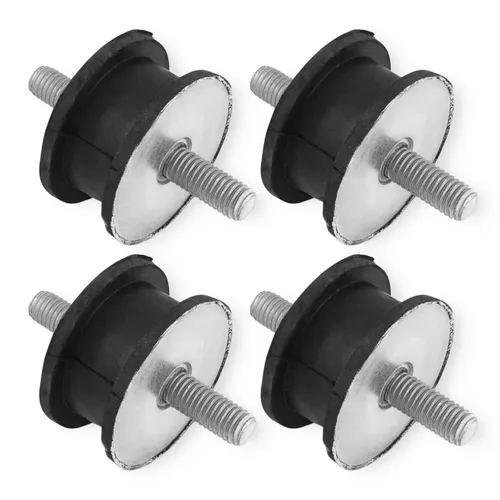 Stk. M8 Gummipuffer 20x34mm Anti-Vibartion Schwingungsdämpfer Maschinenfüße V 4
