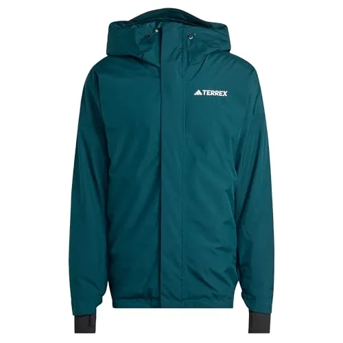 adidas Terrex Multi 2L RAIN.RDY Insulated Rain Jacket aurora ivy (AFH2) M - Herren Skijacken mit isolierendem RAIN.RDY Design, atmungsaktiv und wasserabweisend, ideal für Skifahrer und Snowboarder, nachhaltig aus 70% recycelten Materialien gefertigt.