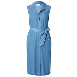 Vero Moda Blusenkleid VMBree (1-tlg) Falten blau S (36)