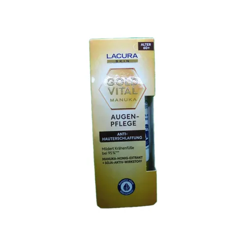 Lacura Gold Vital Augenpflege mit Manuka-Honig-Extrakt