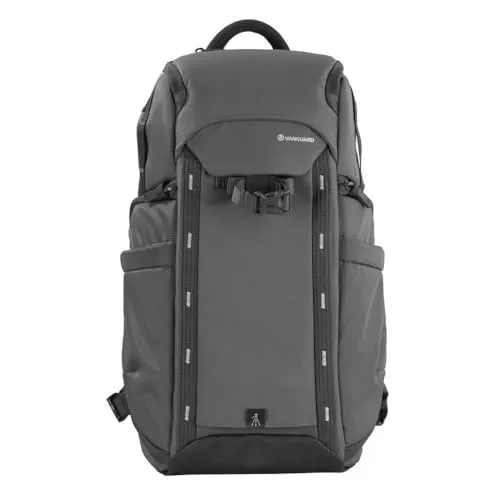 Vanguard Rucksack VEO ADAPTOR S46 GY Grau - Kamerataschen & -koffer mit USB-Anschluss und seitlichem Zugang für schnellen Zugriff auf Ihre Ausrüstung.