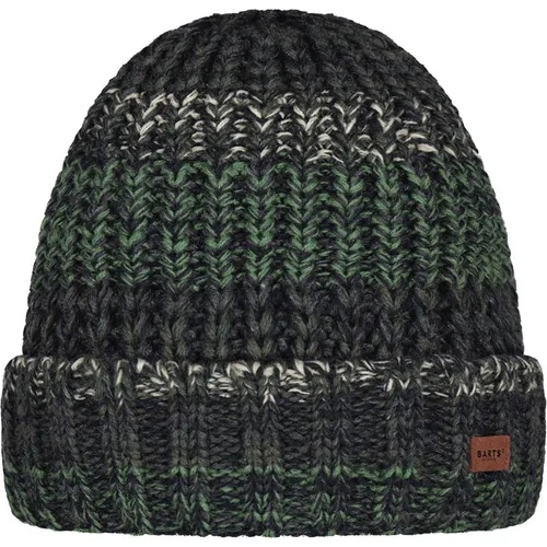 Barts Herren Beanie Akotan - Mehrfarbige Wintermütze 0335 Green 14 - Strickmütze für Herren mit meliertem Design und Fleecefutter, ideal für kalte Tage und optimaler Tragekomfort.