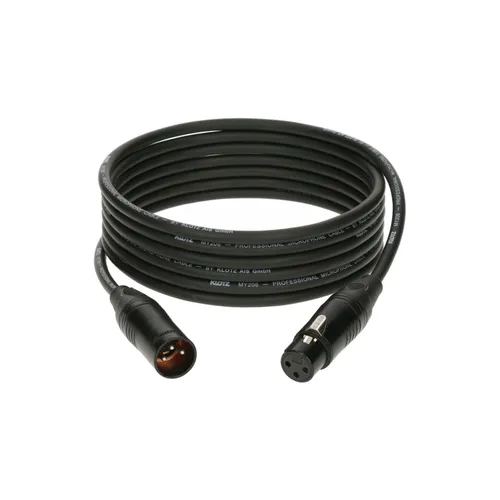 Klotz M1KB1FM0150 Mikrofonkabel schwarz 1,5 m - Mikrofonkabel