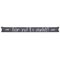 Bestlivings Zugluftstopper Mit Spruch 95 cm x 12 cm Anthrazit Spruch 1