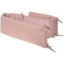 roba® Bettnestchen Lil Planet, rosa/mauve - GOTS-zertifiziert - Nestchen für Babys, aus 100% organischen Materialien, mit sicherer Befestigung und idealen Maßen für ein gemütliches Schlafumfeld.