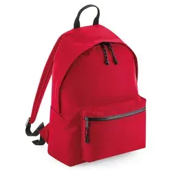 BagBase BG285 | Recycled Backpack, 31 x 42 x 21 cm - Farbe: Classic Red - Größe: 31 x 42 x 21 cm - Rot
