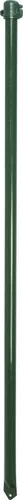 Floraworld Gartenstab Metall 150 x 2,4 cm moosgrün