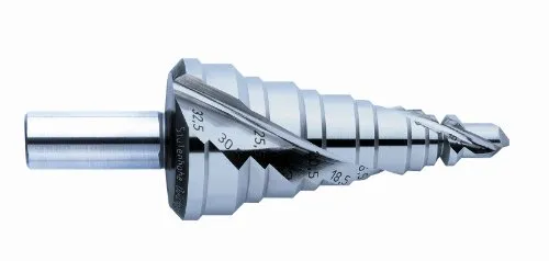 Exact 05311 Stufenbohrer HSS Spiralnut mit Split Point für metrische Kabelverbindungen