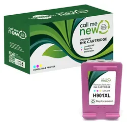 callmenew DRUCKER PATRONE für HP 901XL farbig OfficeJet J4500 J4524 J4535 J45...