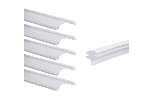 Schulte Duschdichtung Set für Schulte Badewannenaufsatz Komfort mit 3 mm starkem Glas, L: 160 cm