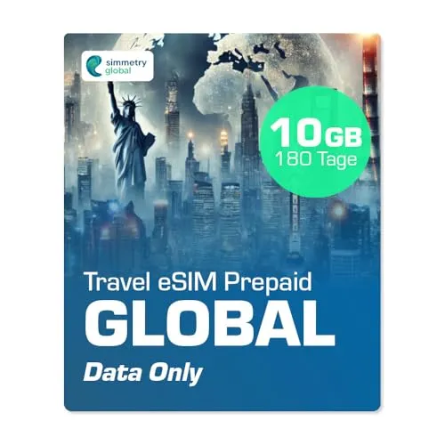 Simmetry Global Daten eSIM 10GB von simmetry