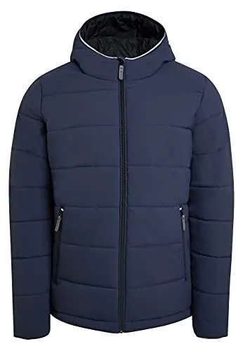 ELKLINE Herren Steppjacke Northern Comfort | wasserabweisend reflektierende Details | Kurzjacke 1011061, Farbe:blueshadow, Größe:L