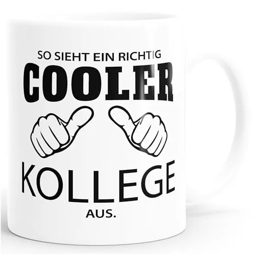MoonWorks Tasse So sieht ein richtig ein richtig cooler [object Object] aus Tasse Berufe MoonWorks®, Keramik