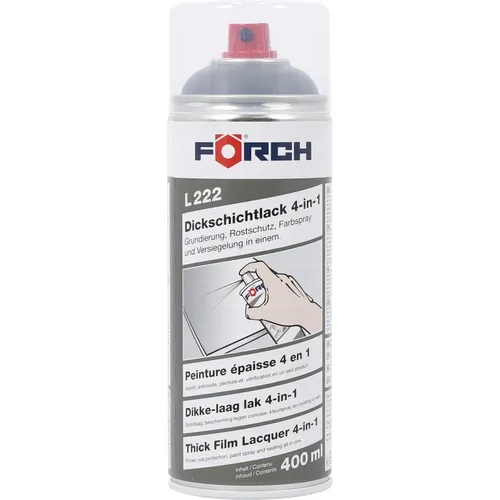 FÖRCH Dickschichtlack 4-in-1 nach RAL-Farben L222 RAL 7012