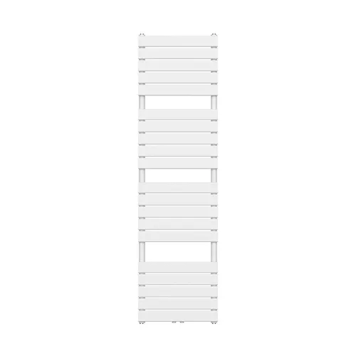 Badheizkörper/Handtuchheizkörper Paneel Mittelanschluss 936 Watt - Heizkörper in Weiß, 1800x500 mm, aus hochwertigem Qualitätsstahl für effiziente Wärme und trockene Handtücher im Bad.
