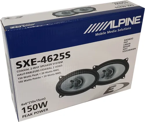 Alpine SXE-4625S 2-Wege Koaxiallautsprecher