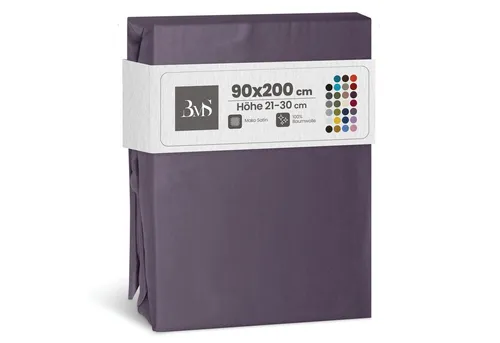 Bettlaken Lila von Bettwäsche mit Stil