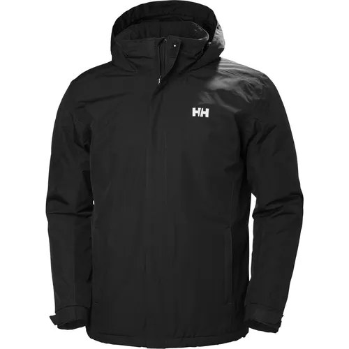 HELLYHANSEN Herren Regenjacke DUBLINER INSULATED JACKET - Funktionsjacken, wasserdicht und atmungsaktiv mit leichter Isolierung für Komfort an kalten, regnerischen Tagen.