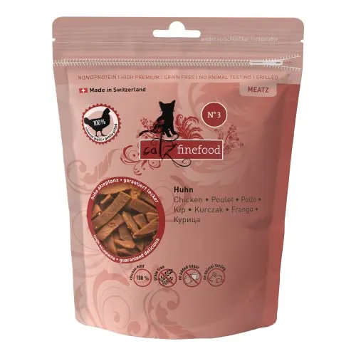 catz finefood Meatz Katzen Leckerlies Huhn N° 3 von catz finefood