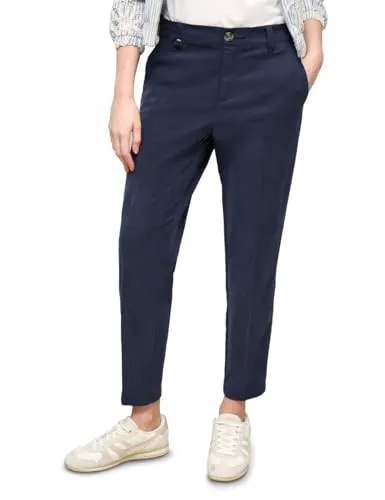 Street One Studio Chino Slim Leg Casual Fit Midnight Muse 36