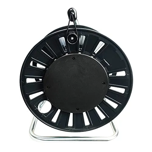 Brennenstuhl Kabeltrommel leer Ø30cm - Z-L ⌀300 E-P 3036 - Kabeltrommel ohne Kabel, ideal für individuelle Kabellängen bis 40m, robust und vielseitig einsetzbar - perfekt für Heimwerker und Profis.