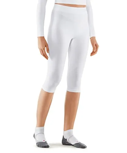 FALKE Damen Baselayer-Hose Maximum Warm 3/4 W - Funktionsunterwäsche für kalte Tage, schnelltrocknend und atmungsaktiv, bietet optimalen Schutz und Bewegungsfreiheit beim Sport.