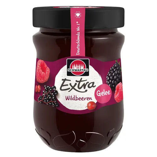 GOURVITA DE Schwartau Extra Wildbeeren Gelee, 340g 4758