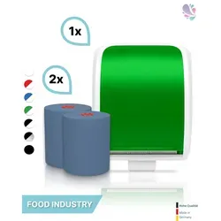 Küchenrollenhalter & -spender Blau von Blanc Hygienic