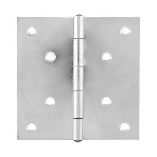 POHL Scharnier DIN 7954 C quadratisch 100 x 100 mm, Stahl verzinkt