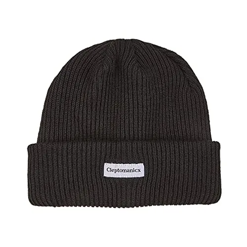 Cleptomanicx Shortie 2 Strickmütze - Klassische Mütze in Einheitsgröße, aus elastischem Grobstrick mit 50% Wolle für warmen Tragekomfort. Ideal für stilbewusste Wintertage.