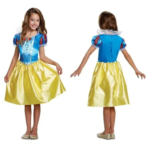 Disney Offizielles Classic Schneewittchen Kostüm für Kinder