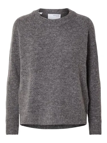 SELECTED FEMME Female Strickpullover Langärmeliger