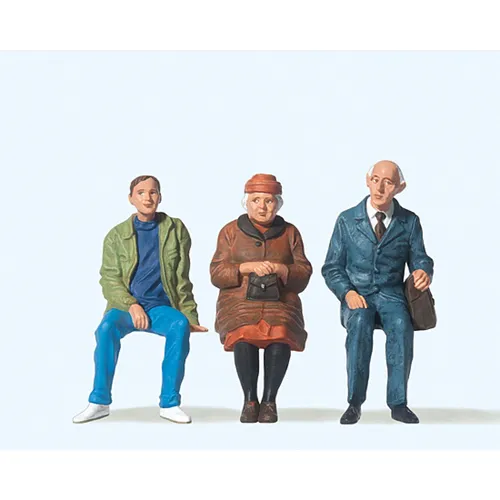 Preiser 45081 Sitzende Personen